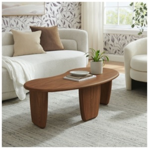 Modway Vetra Coffee Table, Walnut