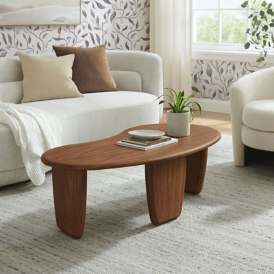 Modway Vetra Coffee Table, Walnut