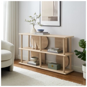Modway Zadie Console Table, Light Oak