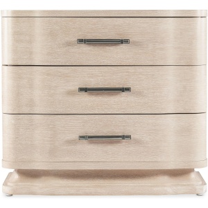 Nouveau Chic Three Drawer Nightstand