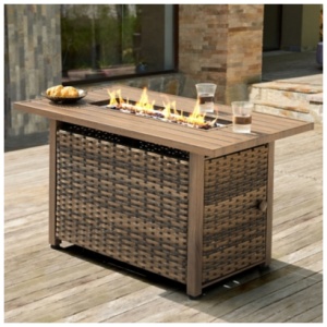 Nuu Garden Outdoor Fire Pit, Brown