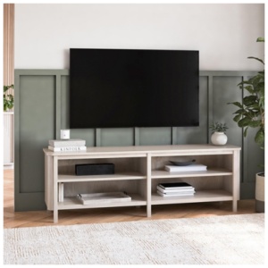 RealRooms 67" TV Stand, Blonde Oak