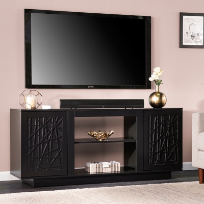 SEI Delgrave 60" TV Stand, Black