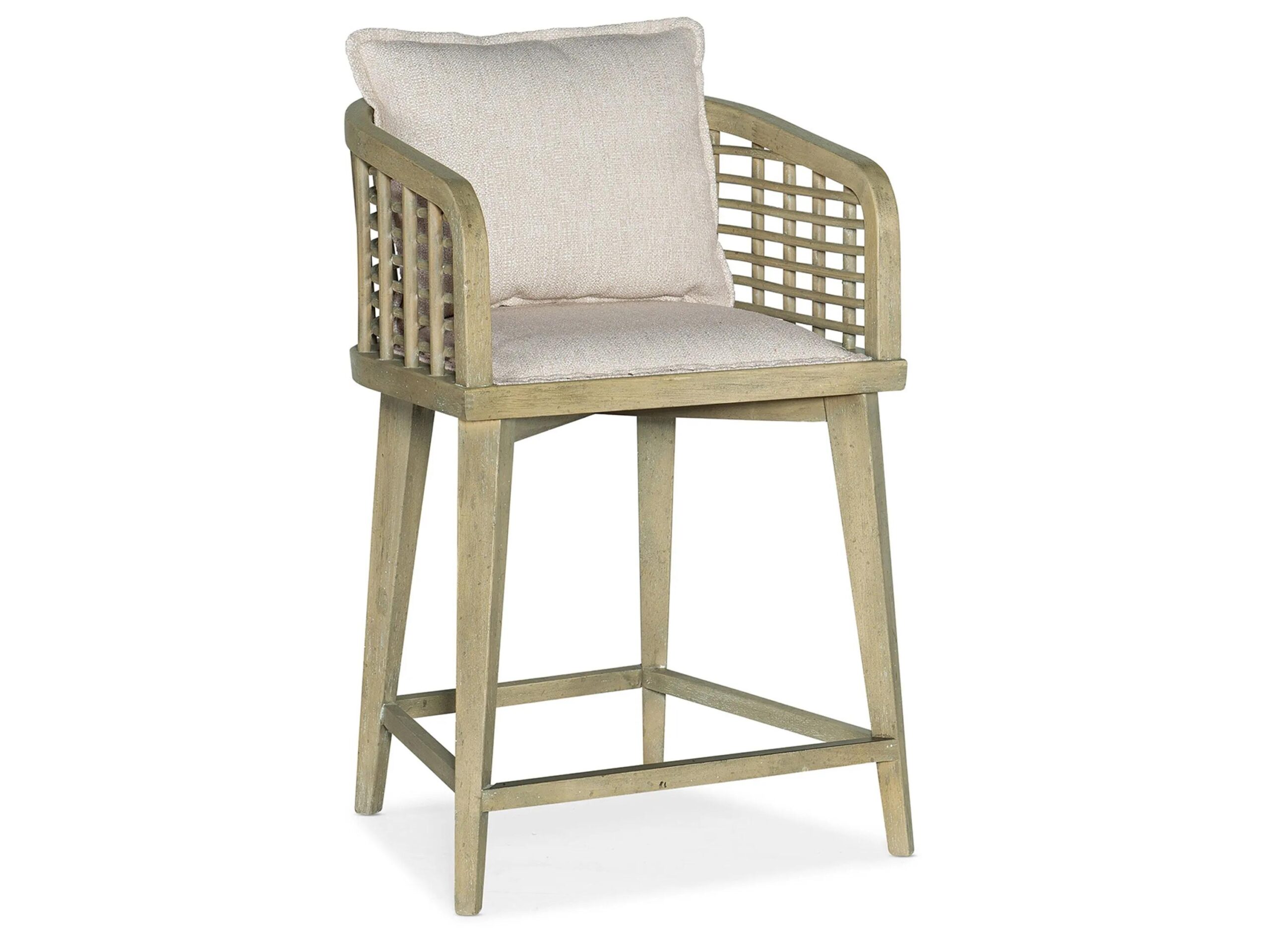 Surfrider Barrel Back Counter Stool