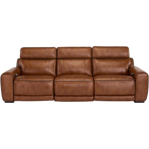 Titan 3-pc. Triple Power Leather Sofa