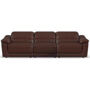 Tucker 3-pc. Triple Power Leather Sofa