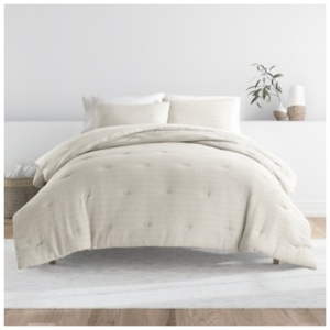 iEnjoy Home 3 Piece Full/Queen Comforter Set, Dune