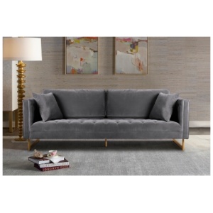 Armen Living Lenox Sofa, Gray