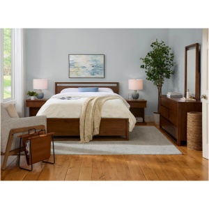Aversa 4-pc. Bedroom Set w/ 2-side Storage Bed and 1-Drawer Nightstand
