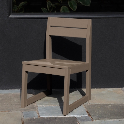 Bahia Verde Haven Outdoor Dining Chair, Cabana Tan