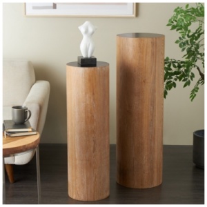 Bayberry Lane End Table Set, Brown