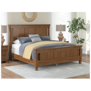 Chadworth King Poster Bed, Brown