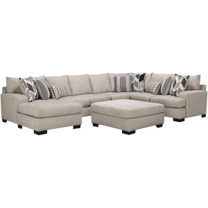Cooper 5-pc. Sectional w/ Cocktail Ottoman