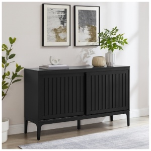 Crosley Furniture Asher Sideboard, Matte Black