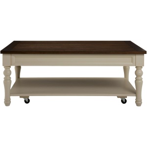 Deena Coffee Table w/ Casters