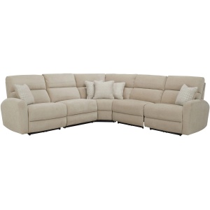 Fletcher 5-pc. Power Sectional w/ Power Headrests