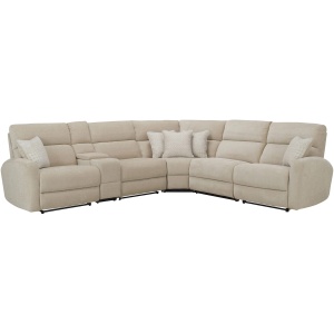Fletcher 6-pc. Power Sectional w/ Power Headrests