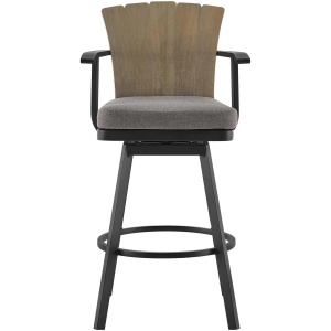 Hazel 40" Outdoor Swivel Counter Stool