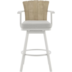 Hazel 44" Outdoor Swivel Bar Stool