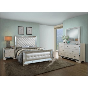 Hollywood Hills 4-pc. Upholstered Bedroom Set