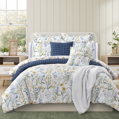 J. Queen Bold Tallulah Full/Queen 3 Piece Comforter Set, Blue
