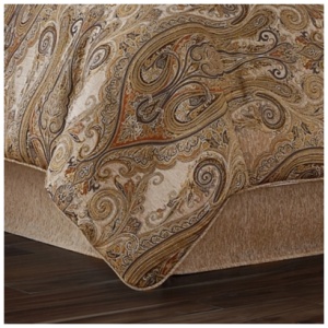 J. Queen New York Luciana 4-Piece Comforter Set, Beige