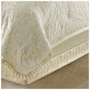 J. Queen New York Marquis California King Comforter Set, Ivory