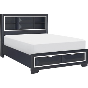 Jocelyn Platform Storage Bed
