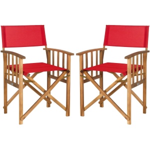 Laguna Outdoor Director Chair: Set of 2