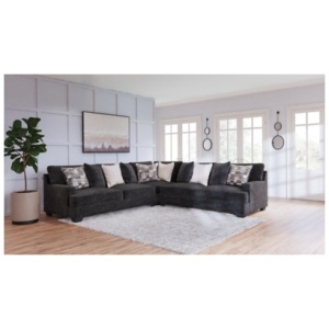 Lavernett 3-Piece Sectional, Charcoal