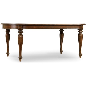 Leesburg Oval Dining Table with Two Leaves