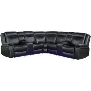 Levin 3-pc. Power Reclining Sectional