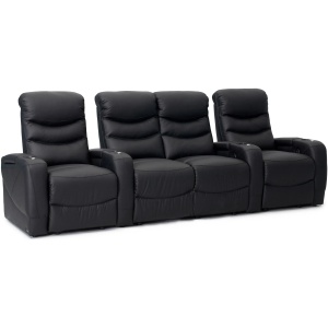 Majestic 4-pc. Leather Reclining Sectional Sofa