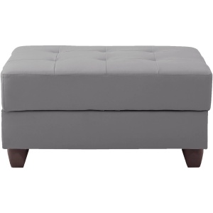 Malone Faux Leather Ottoman