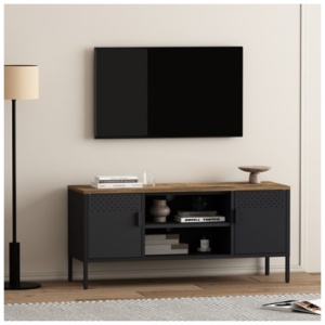 Manhattan Comfort Landen 47" TV Stand, Black