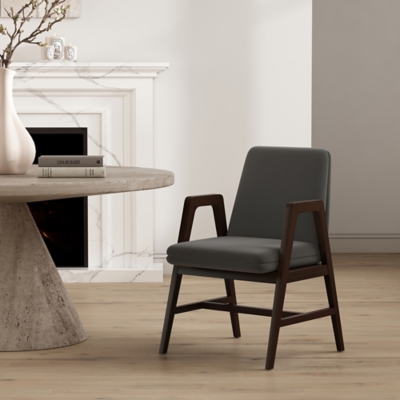 Manhattan Comfort Stella Dining Chair, Graphite