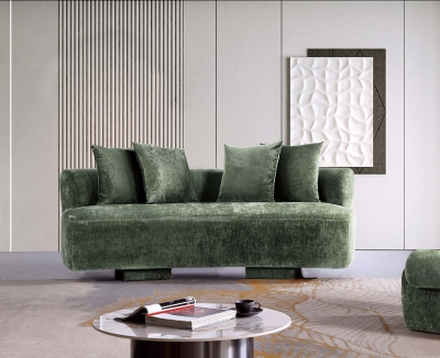 Manhattan Comfort Verandah Sofa, Olive Green