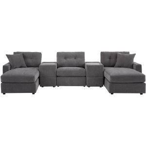 ModularOne 5-pc. Power Sectional w/ One Media Console