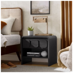 Modway Toscana 23" 1 Drawer Nightstand, Black