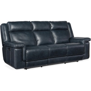 Montel Lay Flat Power Sofa with Power Headrest & Lumbar