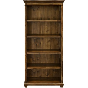 Porter Traditional Wood Open Bookcase