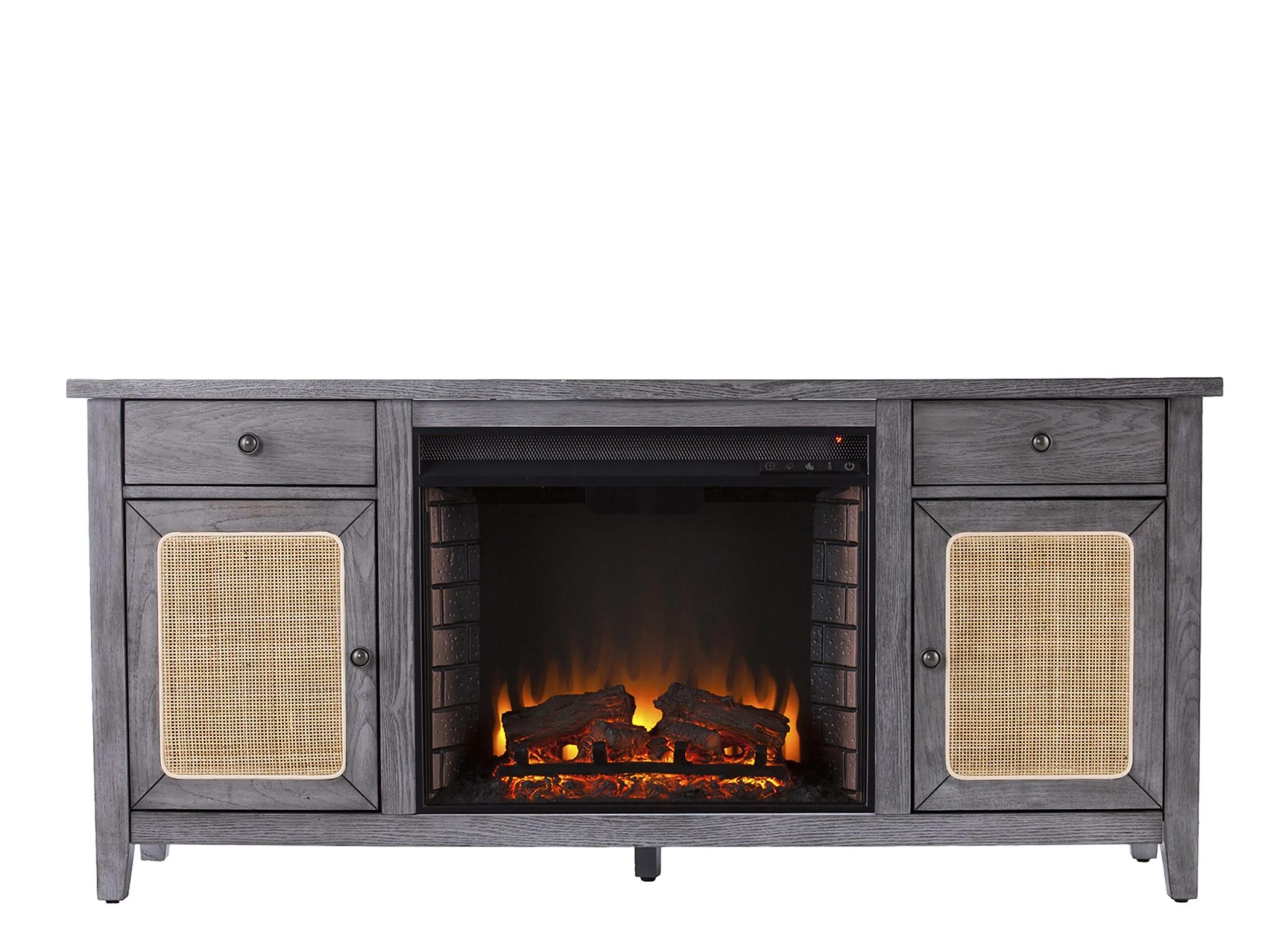 Raegan Electric Fireplace Media Console