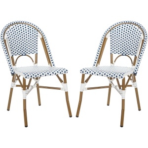 Salcha Indoor/Outdoor French Bistro Side Chair, Set of 2