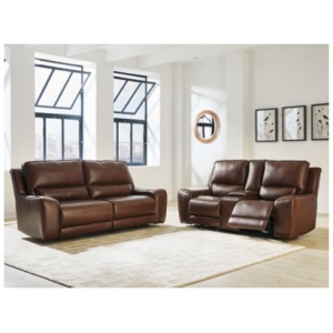 Silverbrooke Sofa and Loveseat, Canyon