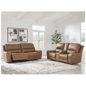 Silverbrooke Sofa and Loveseat, Caramel