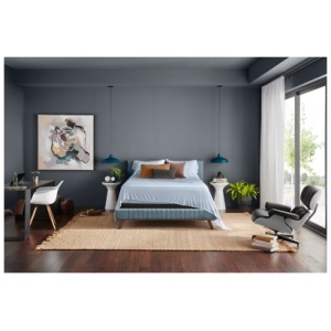 TEMPUR-Rayon from Bamboo Sheet Set- California King, Sleepy Blue