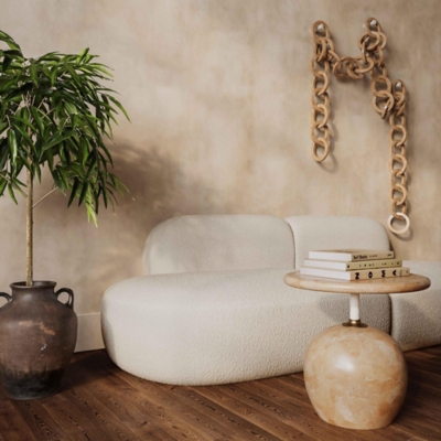 TOV Furniture Broohah Sofa, Cream