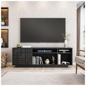 Techni Mobili 63" TV Stand, Black