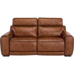 Titan 2-pc. Triple Power Leather Sectional w/ Immersive Entertainment, Heat & Massage