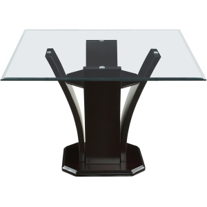 Venice 54" Glass Dining Table